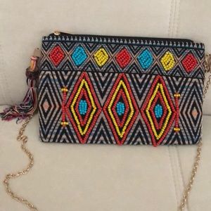 Ladies beaded bohemian bag